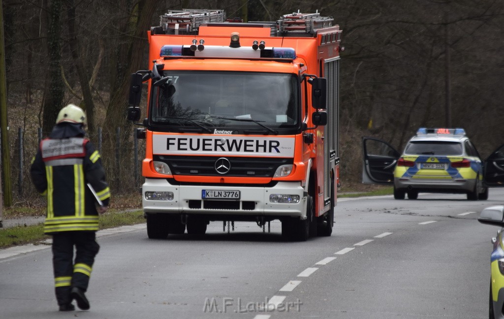 Schwerer VU Krad Pkw Koeln Porz Eil Grengeler Mauspfad P043.JPG - Miklos Laubert